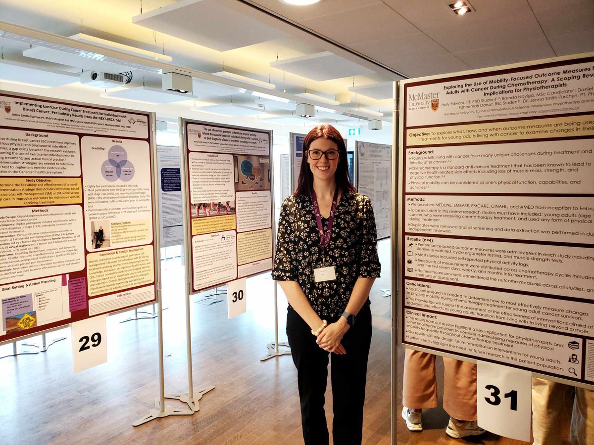 MORL+ member Holly Edward presents her oncology rehab research at ICPTO in Amsterdam. Great work Holly!