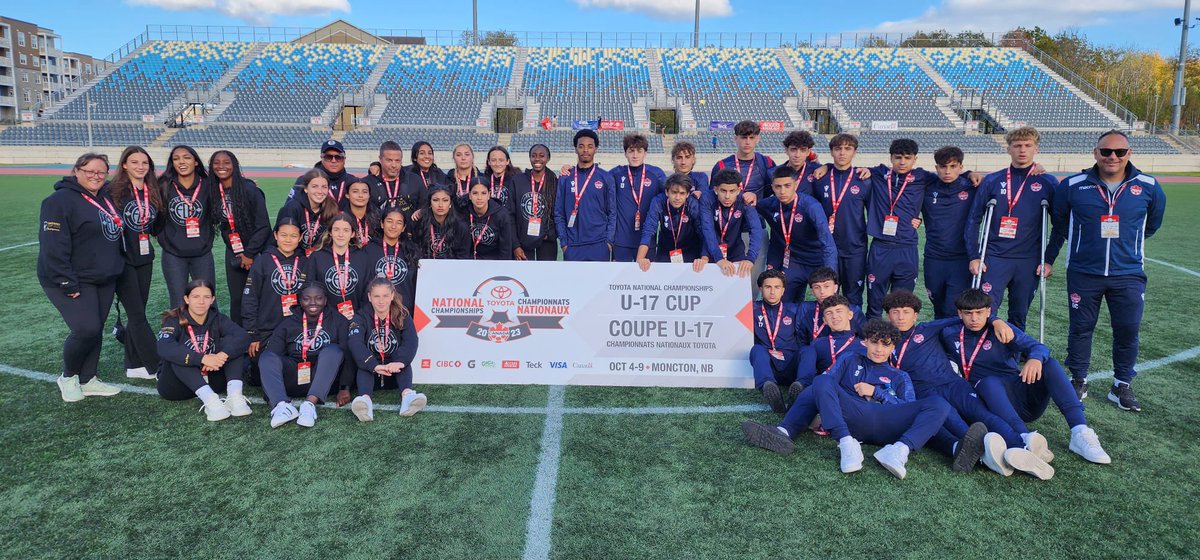 Real_DCapo's tweet photo. Team Ontario Girls and Boys U17, 23”

The National Format was not only special, impressive its was well organized!  @CanadaSoccerEN @CanadaSoccerNC 

Thank you to all in Ontario who  supported us 

@OntarioIsSoccer @vaughansoccercl @YorkRegionSA https://t.co/tKZZDiwGhR