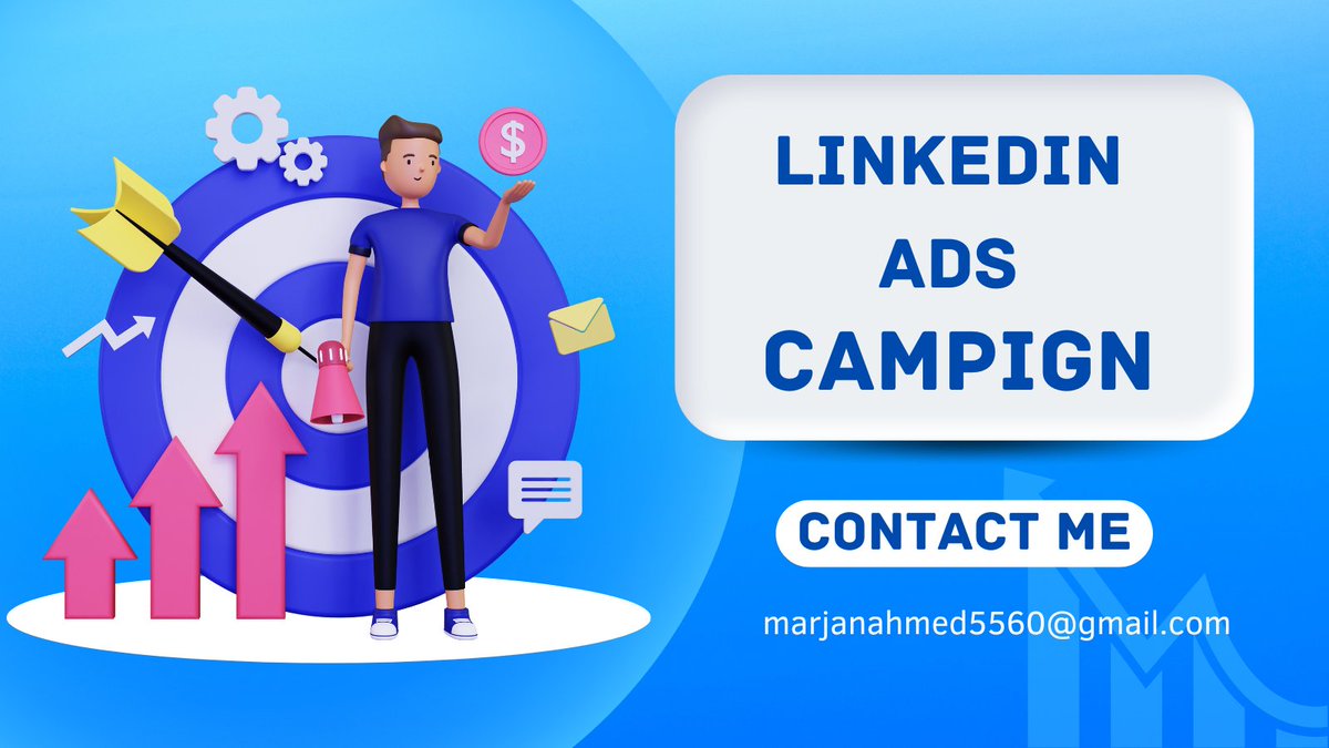 I will setup LinkedIn ad account . running LinkedIn ad campaigns from start to finish,  campaign setup, targeting creation. 

#Linkedin #Campaign #adssetup