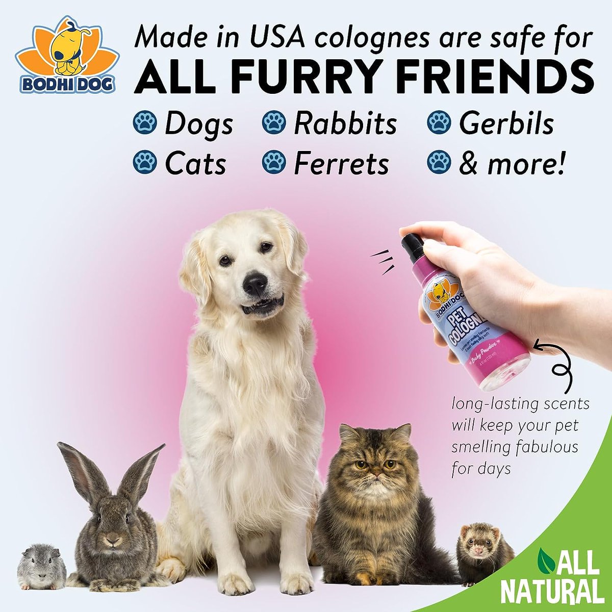 petessentialhu's tweet photo. Pamper your pet with Bodhi Dog's Natural Baby Powder Pet Cologne! 🐾 Leave them smelling fantastic and their coat silky soft. Safe for all pets with fur! 🌿

🐶 Check it out on Amazon for same-day delivery: 👉 https://t.co/PWz9C6jEUJ 

#BodhiDog #PetCologne #FreshAndClean https://t.co/G6SEQUtbn4