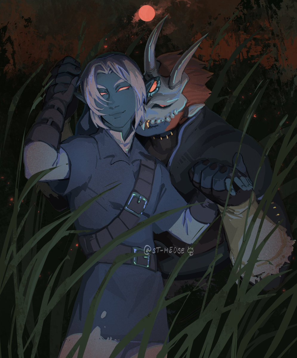 st_hedge's tweet photo. A very romantic blood moon heh heh https://t.co/vKusjQbyem