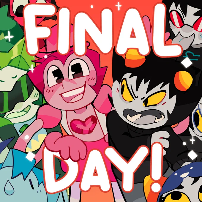 it's the last day to get in pre-orders for the gemcyt and homestuck charms! shop closes at midnight EST!   