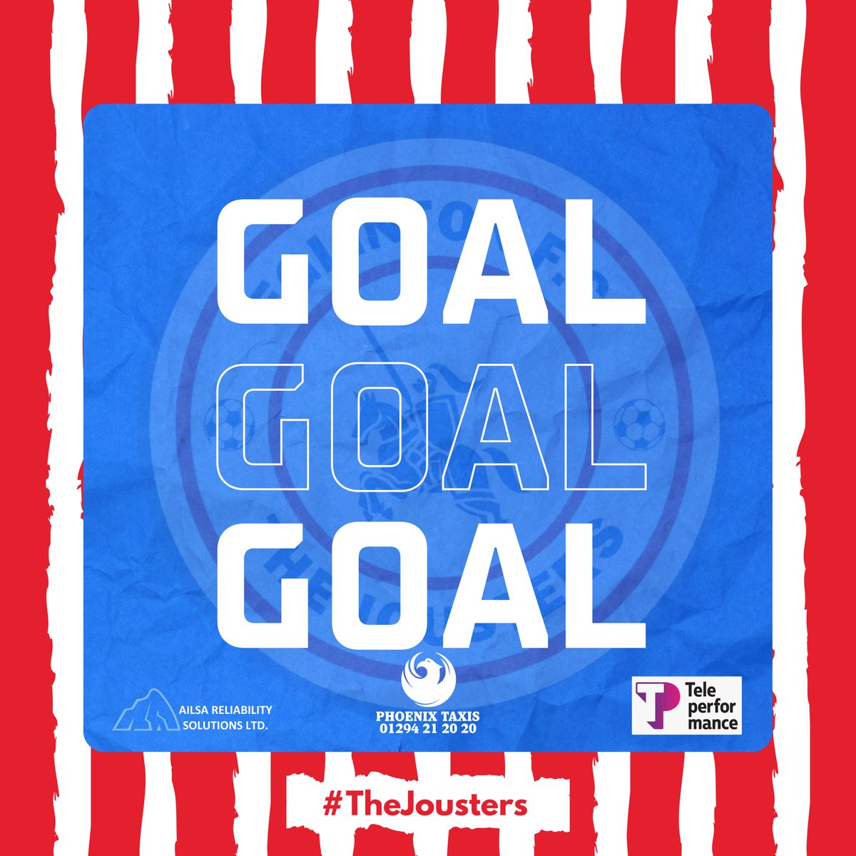 25’ Goal Eglinton!!!

John McFarland makes it 1-0!

Eglinton 1-0 Rossvale

#TheJousters