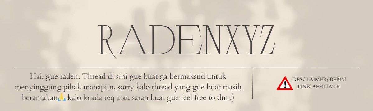 𝓡𝓪𝓭𝓮𝓷 | isiin KUESIONER GuAh Kgkk🫵 tweet media