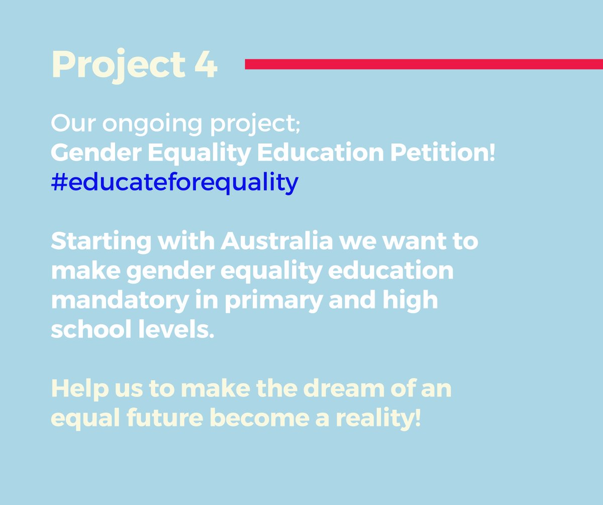 Take a look at the projects we've lead so far, advocating for gender equality...
+ click here to contribute to our current one pushing for gender education in🇦🇺: educaciondiversa.com/projects/gende…
#SignthePetition #ShareYourStory #GenderEquality #EducationForAll #EducateforEquality