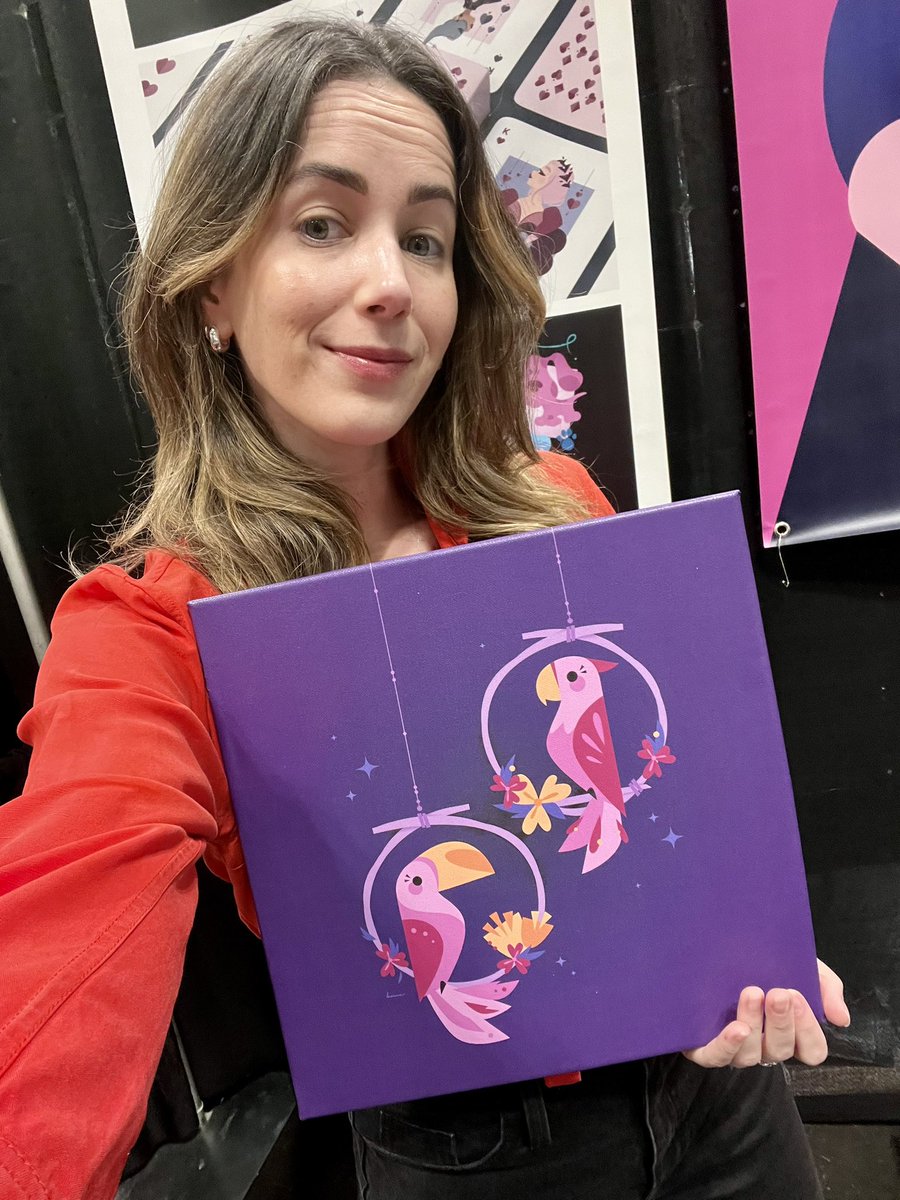kmmcmdraws's tweet image. I am equal parts tired and thrilled today! I’ll have all my new canvas prints at @NY_Comic_Con  this weekend! Come past booth 3808 to say hello 💕 #NYCC23 #nycc2023