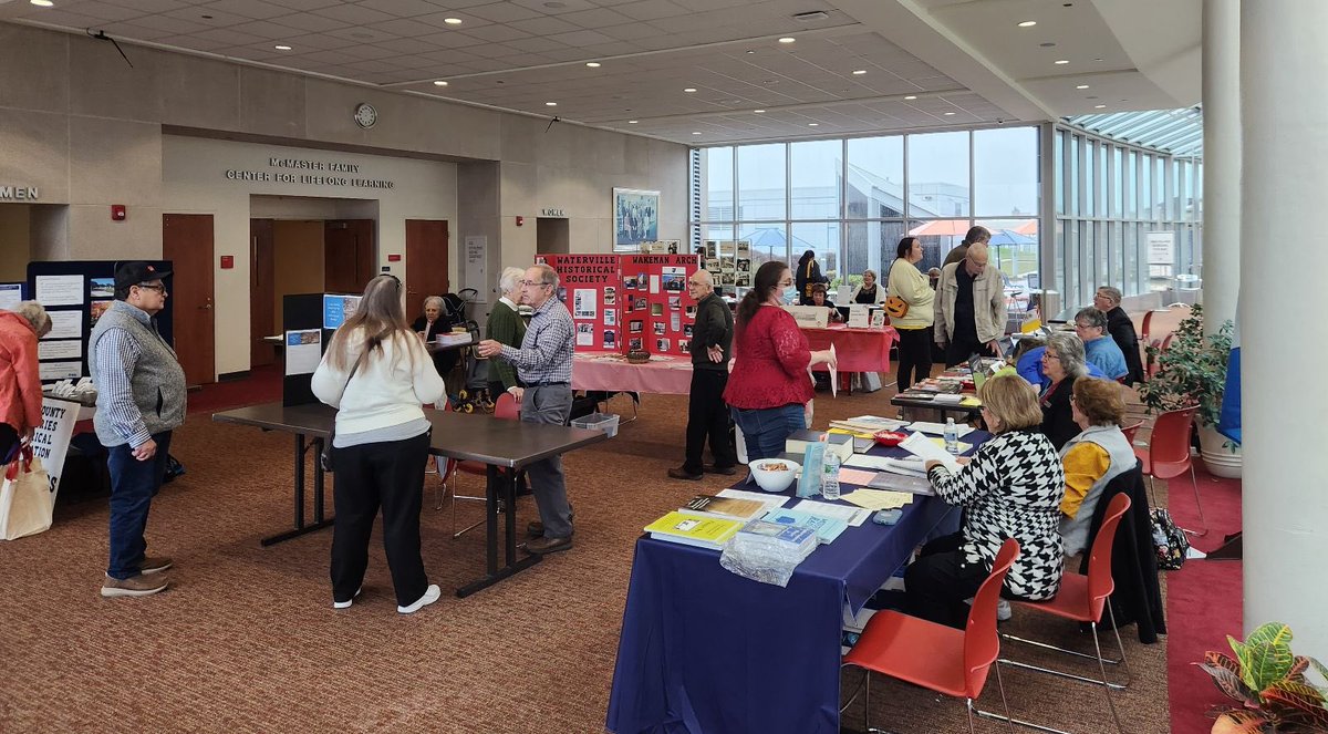We’re here at the TLCPL’s Genealogy Fair! Stop by our table to learn about the CAC’s genealogical resources. 

<a href="/ToledoLibrary/">Toledo Library</a>