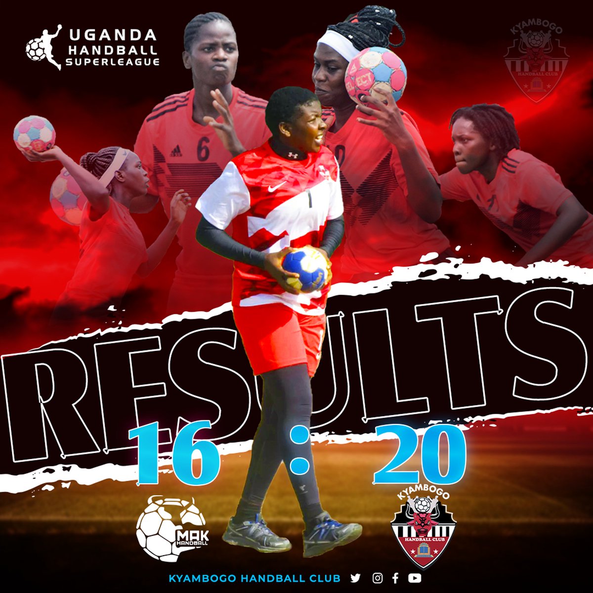 KYUhandball's tweet photo. Makerere becomes the first team we beat home and away this season. What a debut season for our ladies!.
#HANDBALL
#ugandahandballsuperleague
@makererehandbal
@ihf_info
@Uhandball
#UniversityDerby
#uhsl
#happy
#history
#historyinthemaking
#historical #HistoryIsCalling https://t.co/9nHmvoN3xA