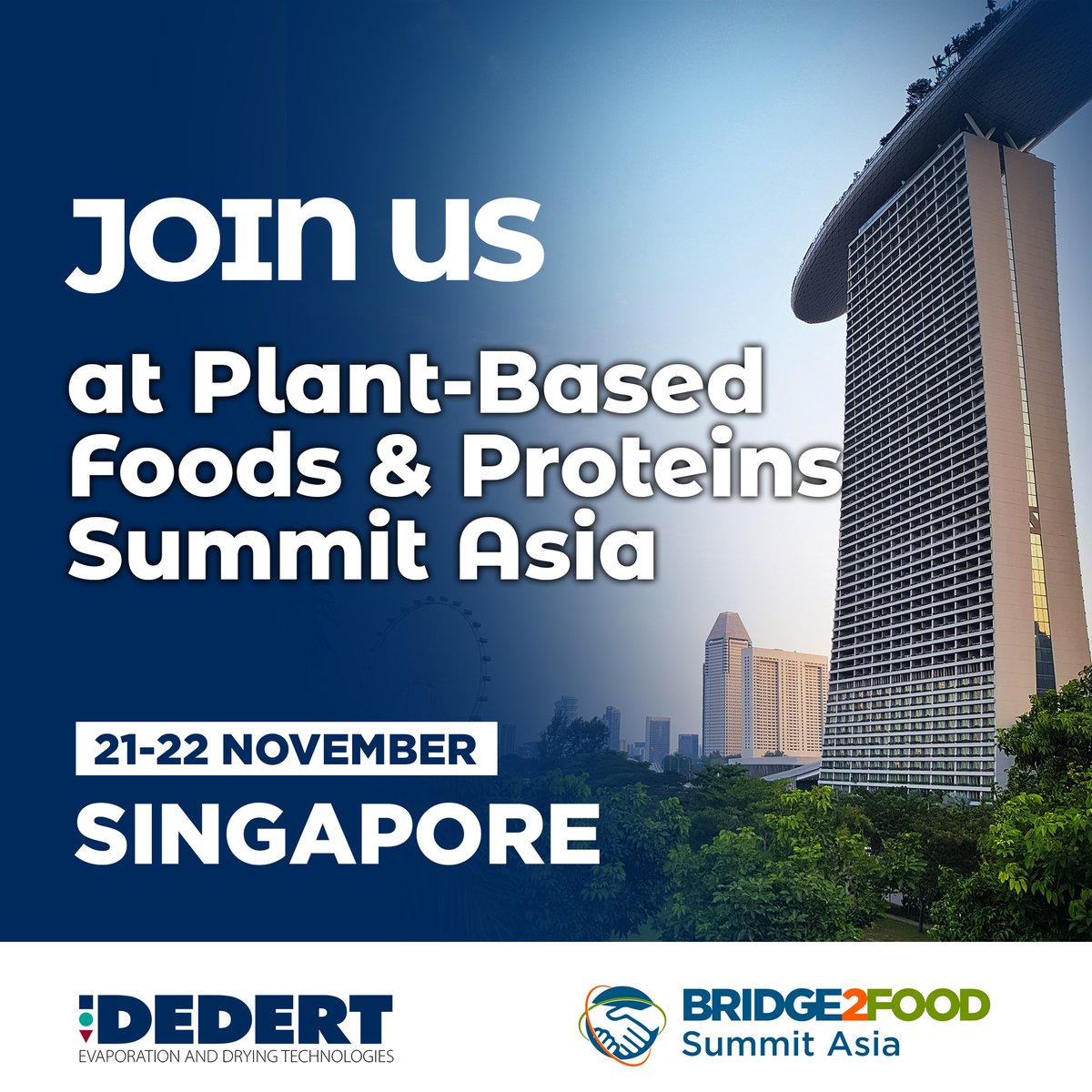 Dedert Corporation (@dedertcorp) on Twitter photo 🫛 Discover our #innovative #technologies and explore the latest trends, developments, and opportunities in the #plantbased industry, thanks to <a href="/Bridge2Food/">Bridge2Food</a>! Our local #AsiaPacific (APAC) representative, Jordan Jurinjak, will be happy to meet you there and connect. See you there! 🫛 Discover our #innovative #technologies and explore the latest trends, developments, and opportunities in the #plantbased industry, thanks to <a href="/Bridge2Food/">Bridge2Food</a>! Our local #AsiaPacific (APAC) representative, Jordan Jurinjak, will be happy to meet you there and connect. See you there!