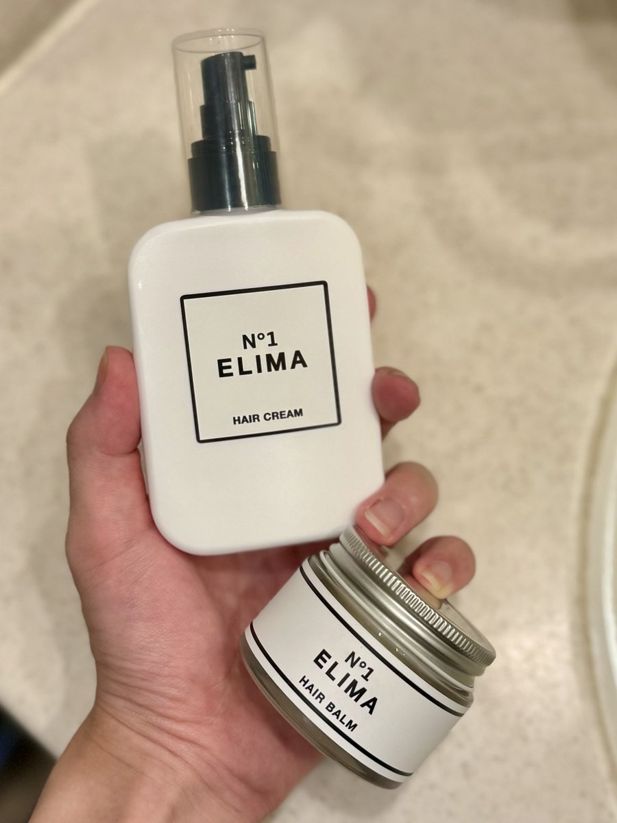 iamKOTONA's tweet image. 最近手に入れたお気に入りのスタイリング材
匂い良し！伸びよし！使い心地よし！保湿よし！
#ELIMA