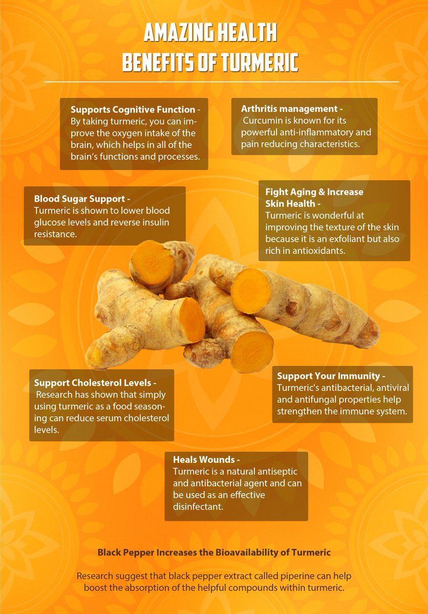 Turmeric is one of nature's greatest gifts. This super roots amazing anti-inflammatory, antioxidant, and anti-cancer benefits are no secret. A teaspoon a day of turmeric can help fight cancer, depression, heart disease and increase brain cell growth: amazon.com/Turmeric-Biope… #ad