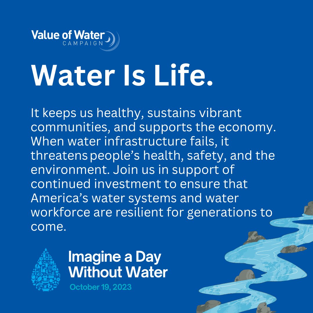 DeKalbWatershed's tweet photo. Are you prepared to #ImagineADayWithoutWater. https://t.co/A2CMYSHyxr | #DWMCares | #ValueWater | #IDWW https://t.co/KVfOka9Zpk