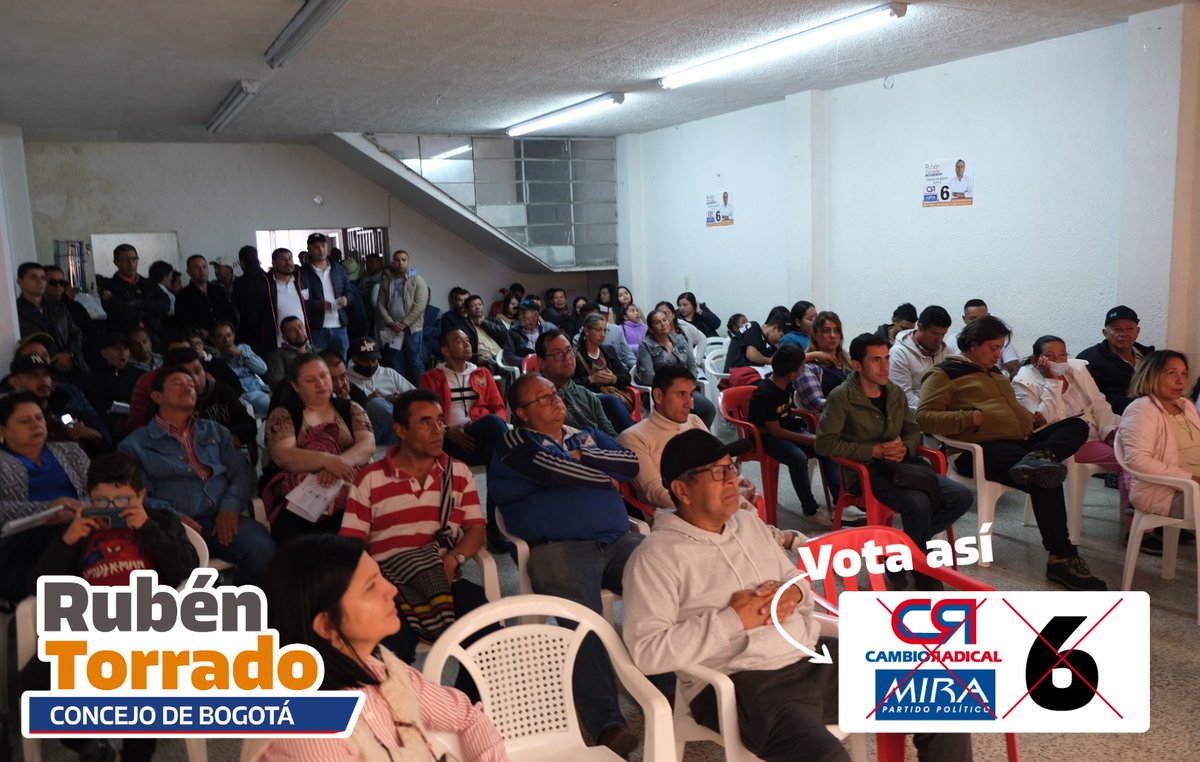 ConcejalRuben's tweet photo. ¡Arranca un nuevo fin de semana y sigo recorriendo Bogotá! 🤜🤛 Hoy estaré en varias zonas de la ciudad y empezamos en #Engativa 🤩.
🗣️ Se vienen días decisivos. ¡Recuerda! Este #29DeOctubre marca Cambio Radical -MIRA junto al #6 en el tarjetón para el #ConcejoDeBogota. 🙌 https://t.co/4Beb6KbkhO