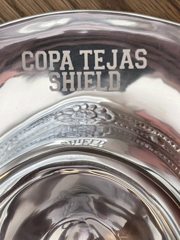 copatejas's tweet photo. @SanAntonioFC adds another back-to-back distinction to its latest trophy tonight.  The Copa Tejas Shield is awarded to the team with the best regular-season record among Texas MLS, NWSL &amp; USL Championship teams.  @Crocketteers @FTCdeSanAnto @alliance_210 &amp; all Supporters &amp; fans. https://t.co/XXpuPLWgJl