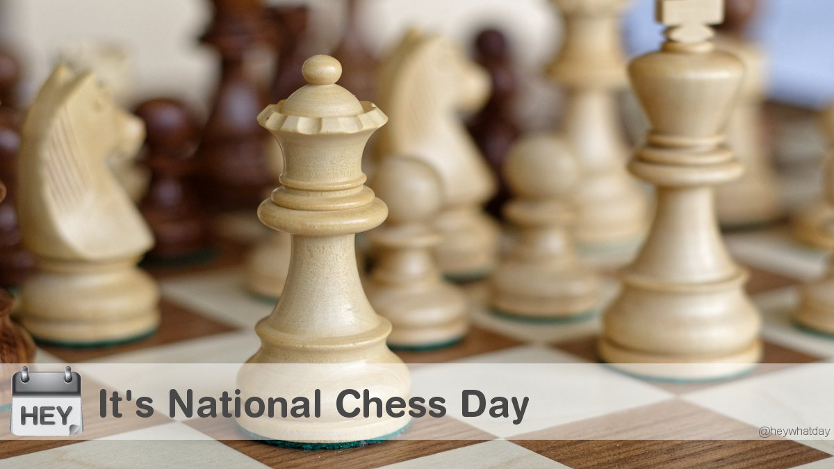 It's National Chess Day! 
#NationalChessDay #ChessDay #Pieces