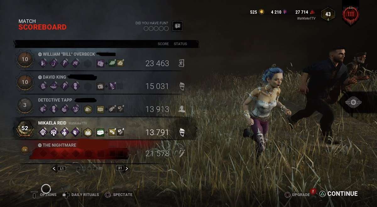 MarkLoz27078989's tweet photo. I just finished the game and I was eager to share.😍😍 #DeadbyDaylight #デッドバイデイライト #dbdleaks #dbdアート #leaksdbd #SteamSale #Gaming #ChainsofHate  
Original: WahKeke https://t.co/yUML47Qseg