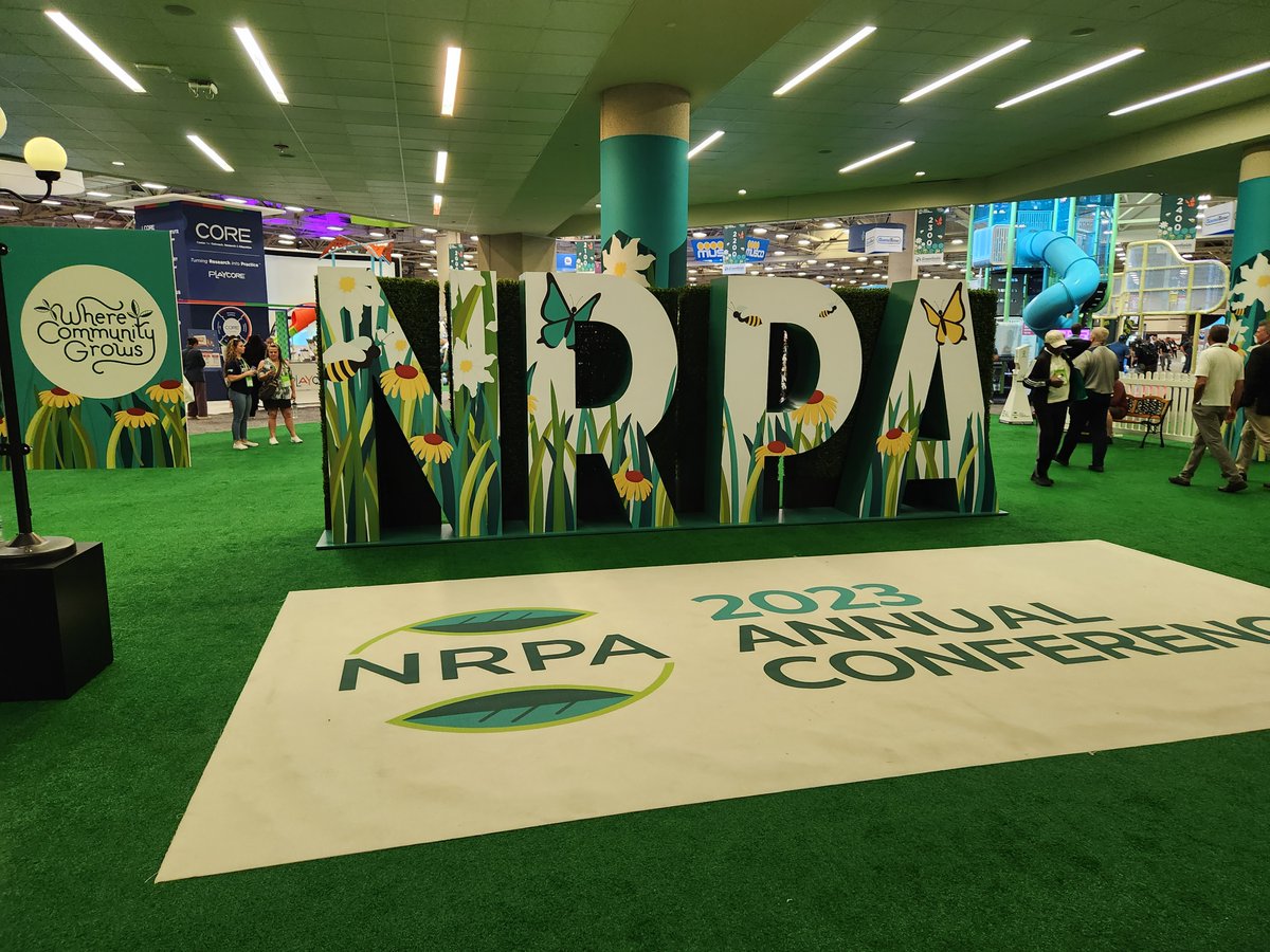 parksforever's tweet photo. The 2023 NRPA Conference in Dallas is a wrap, but the energy and passion for the positive impact parks &amp; recreation has on people of all ages and abilities is amplified as we return to our communities to do our important work. Thanks to all who made #NRPAConference2023 a success! https://t.co/HHePXrgvSk