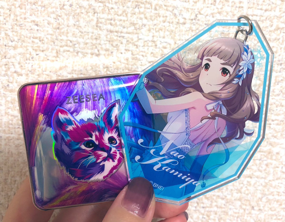 神谷奈緒 「もふくさんの真似っこしてみた奈緒ちゃんカラー可愛すぎかッッ 」|ぱるめそ🌈のイラスト