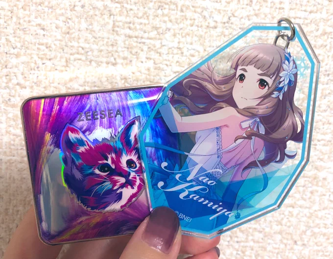 もふくさんの真似っこしてみた奈緒ちゃんカラー可愛すぎかッッ 