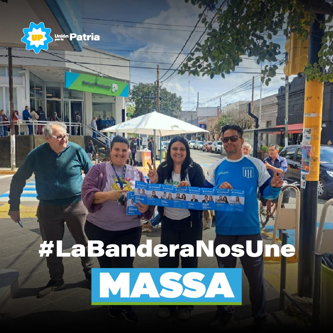 EmiMaslowski's tweet photo. #LaBanderaNosUne para cuidar nuestra industria nacional y los millones de puestos de trabajo que genera. 👏🏻🇦🇷 https://t.co/uhdPGzdYNe