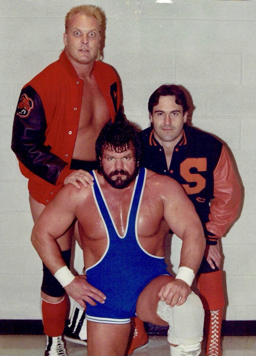 Chupacabra_01's tweet photo. πHappy Birthday to Dan Spivey! @Bigdanspivey #DanSpivey #TheSkyscrapers #WaylonMercy #TheVarsityClub #WWE #NXT #ECW #NWA #WCW #ImpactWrestling #ROH #AEW #MLW #AWA #WCCW #LuchaLibreAAA #CMLL #NJPW #ProWrestlingNoah #AJPW #PWG #DragonGate https://t.co/WiijkEPplT