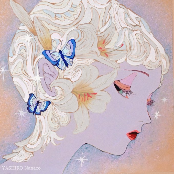 S4号キャンバスにアクリルガッシュ gouache on canvas