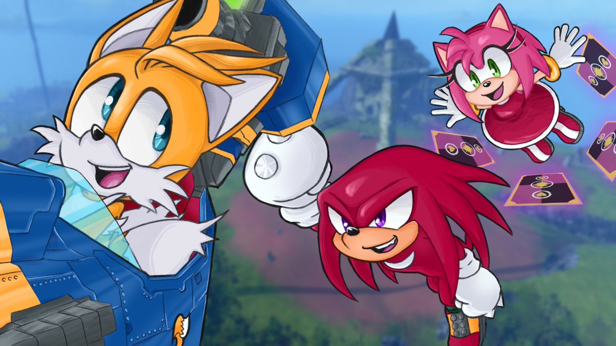 DawnSR_'s tweet photo. Sonic Frontiers Final Update is out and Speedrunners have quickly broken just about everything possible with these new characters! 

New video out now 👀link below! 👇 https://t.co/MEXaOG7sz8