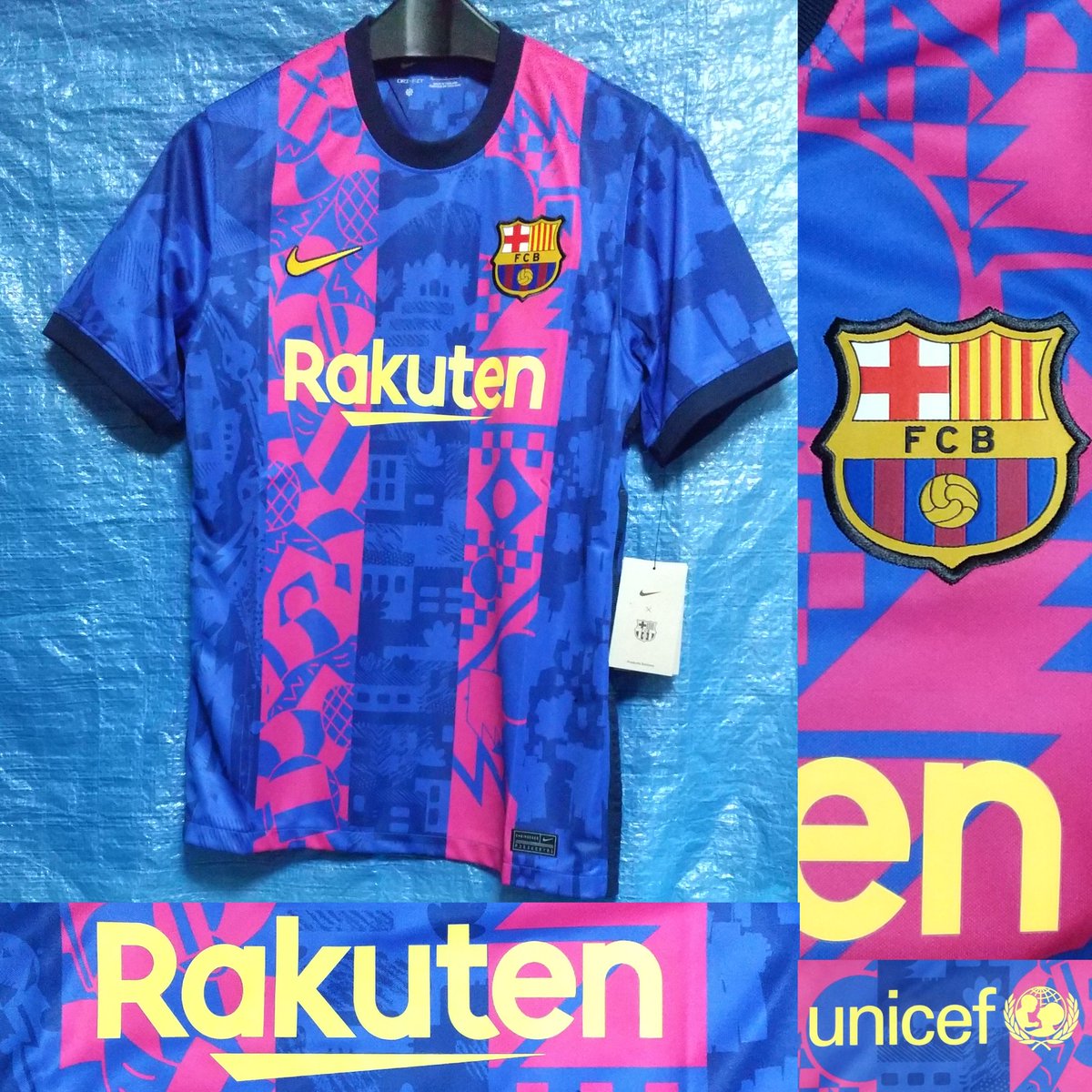 ユニフォームコレクション⚽
バルセロナ 2021-22 3rd#みんなのサカシャツ