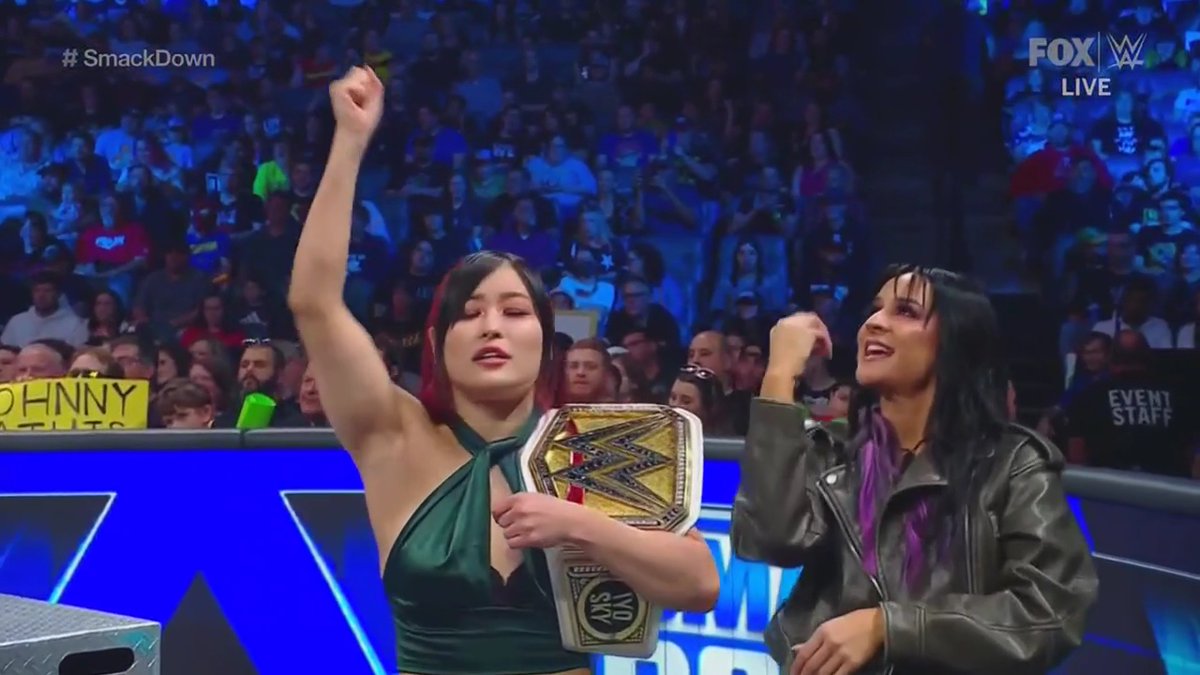IyoSkySourceCOM's tweet photo. HQ #Smackdown Screencaptures: https://t.co/IqdSeMnMrJ
#IyoSky #GeniusOfTheSky #DamageCTRL #WWE 

(@Iyo_SkyWWE) https://t.co/MVSZoRdZrG