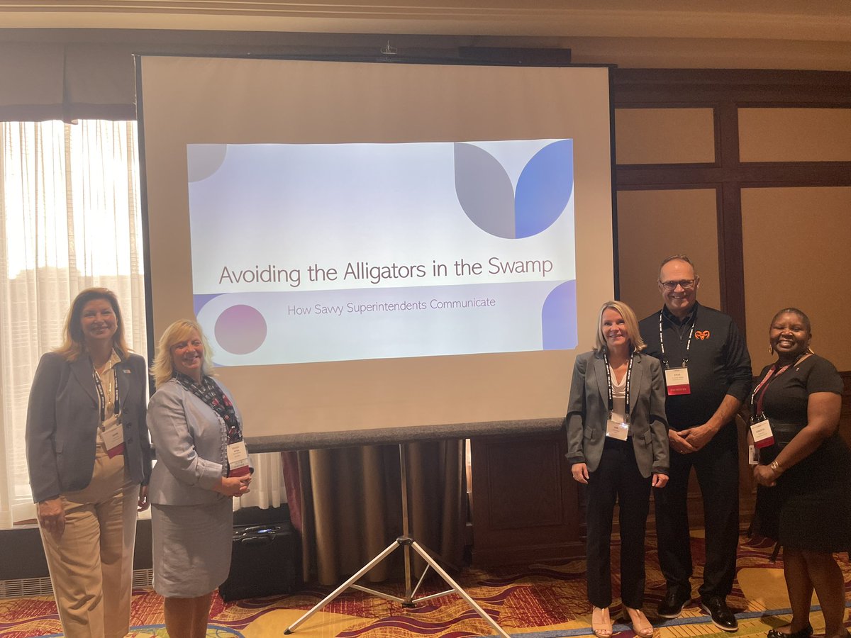 lisadataright's tweet image. @MASASupts @MASALeads
It was a real honor to help facilitate the MASA conference presentation “Avoiding the Alligators in the Swamp” with three amazing and knowledgeable administrators! Thank you Dr. Lewis, Dr. Matthews and Dawn Linden! @NWEA @HMHCo