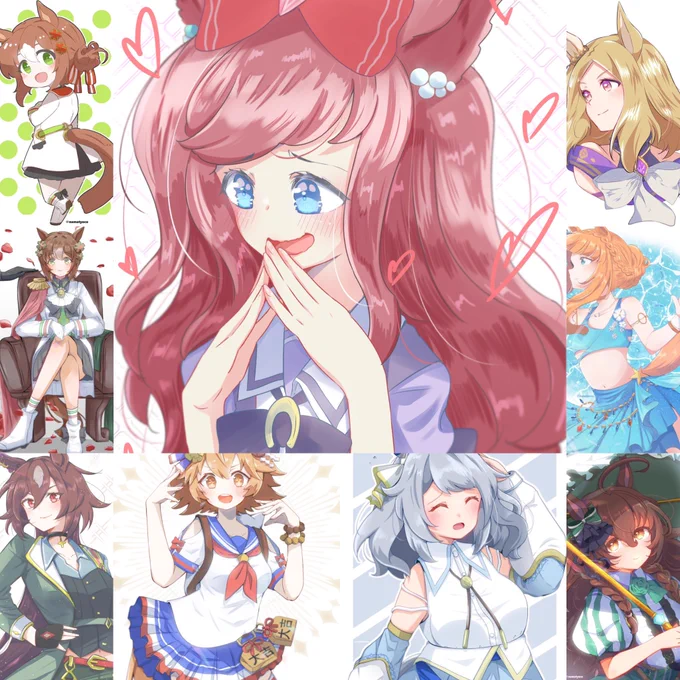 イラストちょっとまとめてみました #ウマ娘