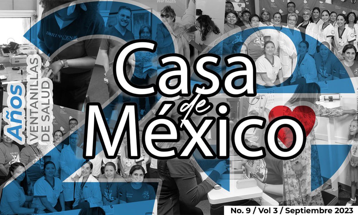 Para este sábado recomiendo la edición de septiembre de la revista <a href="/IME_SRE/">IMME</a> #CasaDeMexico , en esta ocasión dedicada a los 20 años de las Ventanillas de Salud y a la 4ta edición de #MexicanaEmprende , programas impulsados en la red consular <a href="/SRE_mx/">Relaciones Exteriores</a> ime.red/casa-de-mexico…