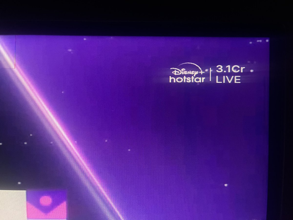 Btme0011's tweet photo. Noticed something !!!

@DisneyPlusHS is handling more than 3 cr concurrent users 🤯. https://t.co/rPV5GkSimr