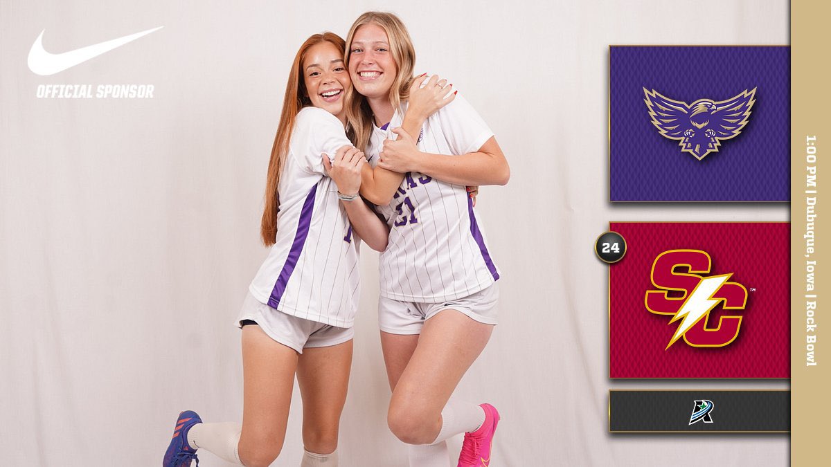LorasWSoccer's tweet photo. Ready to go to work! 

HUGE game against Simpson inside the Rock Bowl at 1:00 PM! See you there! #GoDuhawks

Watch: https://t.co/CQm6qmOBJl

Live Stats: https://t.co/GgEbRzMgcB https://t.co/nNIJfVcGtE