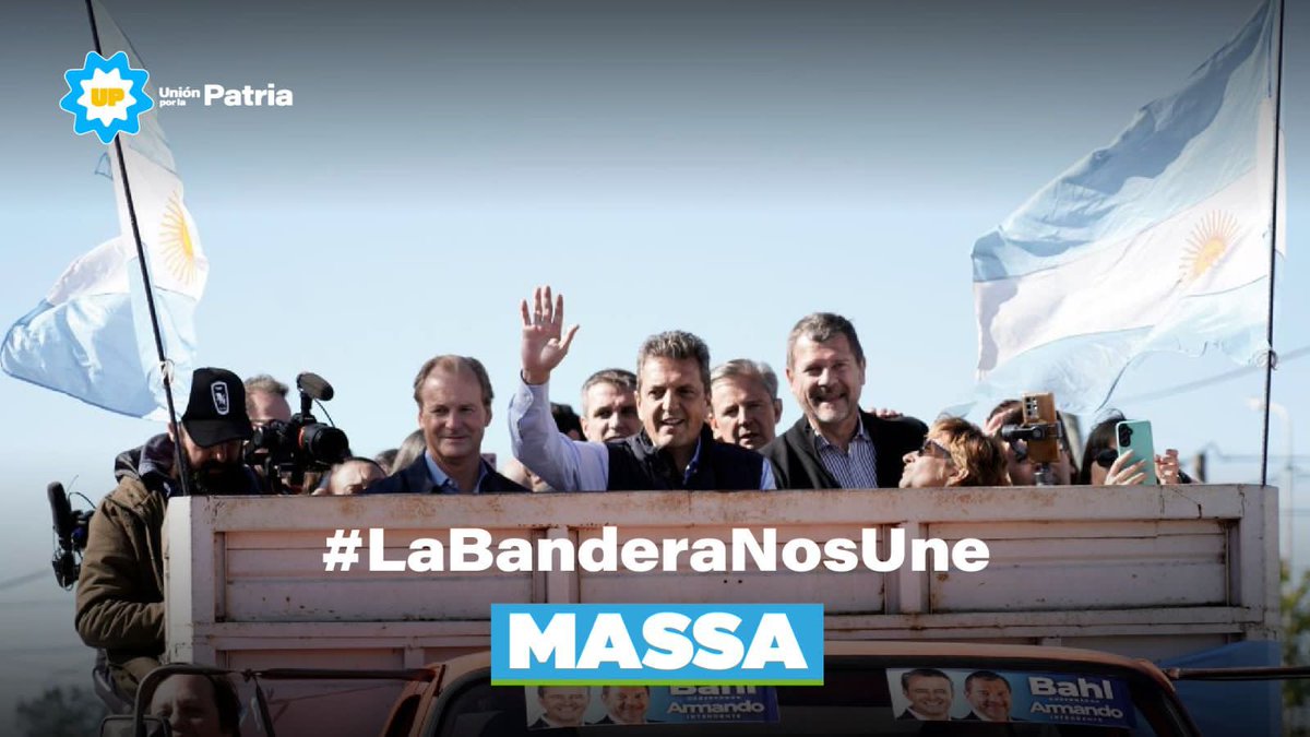 Paticocorrea's tweet photo. #LaBanderaNosUne 
#MassaPresidente https://t.co/LcSS1R8mGg