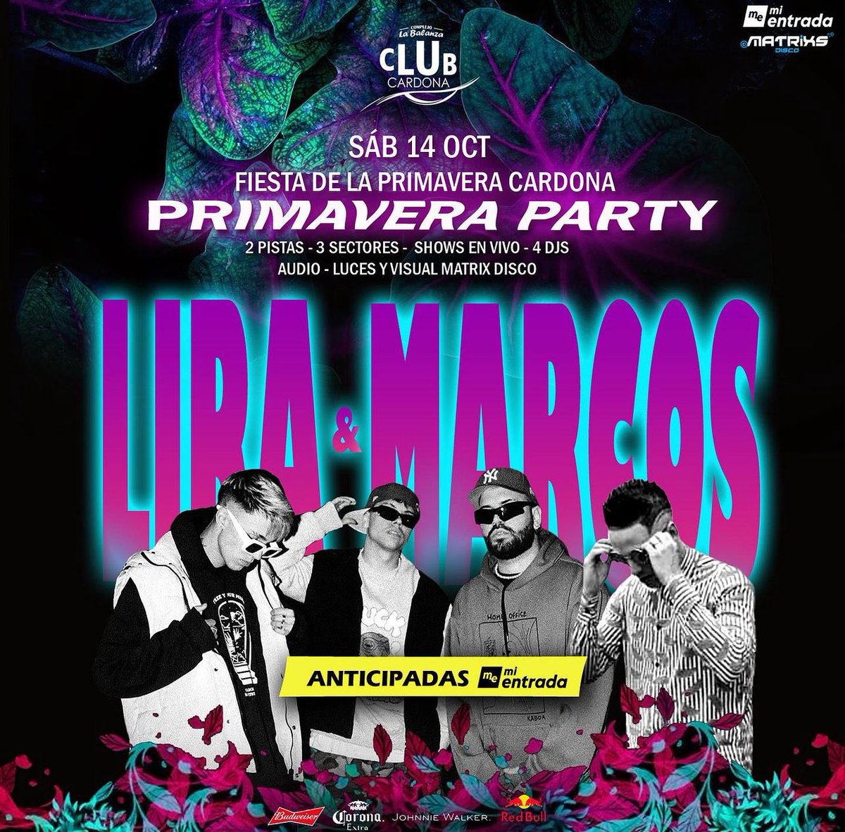 ComplejoBalanza's tweet photo. Esta noche explotamos!!!

2 shows en vivo 🔥
Y mucha fiestaaaa!! 🎉🥳😎 https://t.co/czLMeBVvcs
