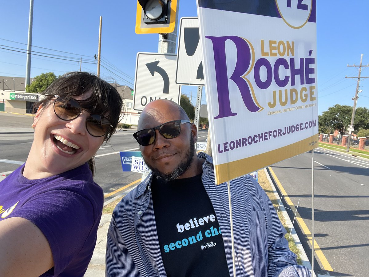 LeonRoche4Judge's tweet photo. #TeamRoche is all over the city today! If you see us, say hi 👋🏾 and head to the polls! https://t.co/ot4LZ0VGDB
