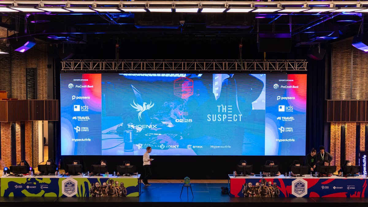 XPortalesports's tweet image. Gati për ndeshjen e madhe në Klan Arena në mes të Phoenix dhe The Suspect? 

Bashkohuni në KosICT Champions 2023 për të ndjekur çdo moment!

📺 Përcillni ndeshjet LIVE: twitch.tv/xportalesports 

#KosICT #EsportsKosova #xportalesports