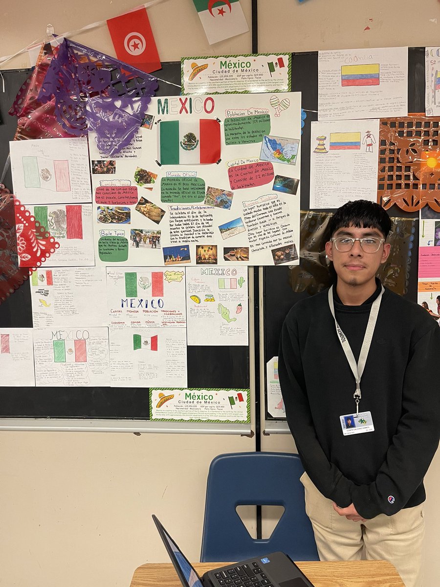 Hispanic Heritage celebrations were at an all time high at Parkdale High School! <a href="/ParkdaleHighMD/">Parkdale High School</a> 
I truly enjoyed my time with the Scholars as they shared the rich history of their individual countries! We danced, ate delicious treats, and memorialized it all with awesome pics!❤️