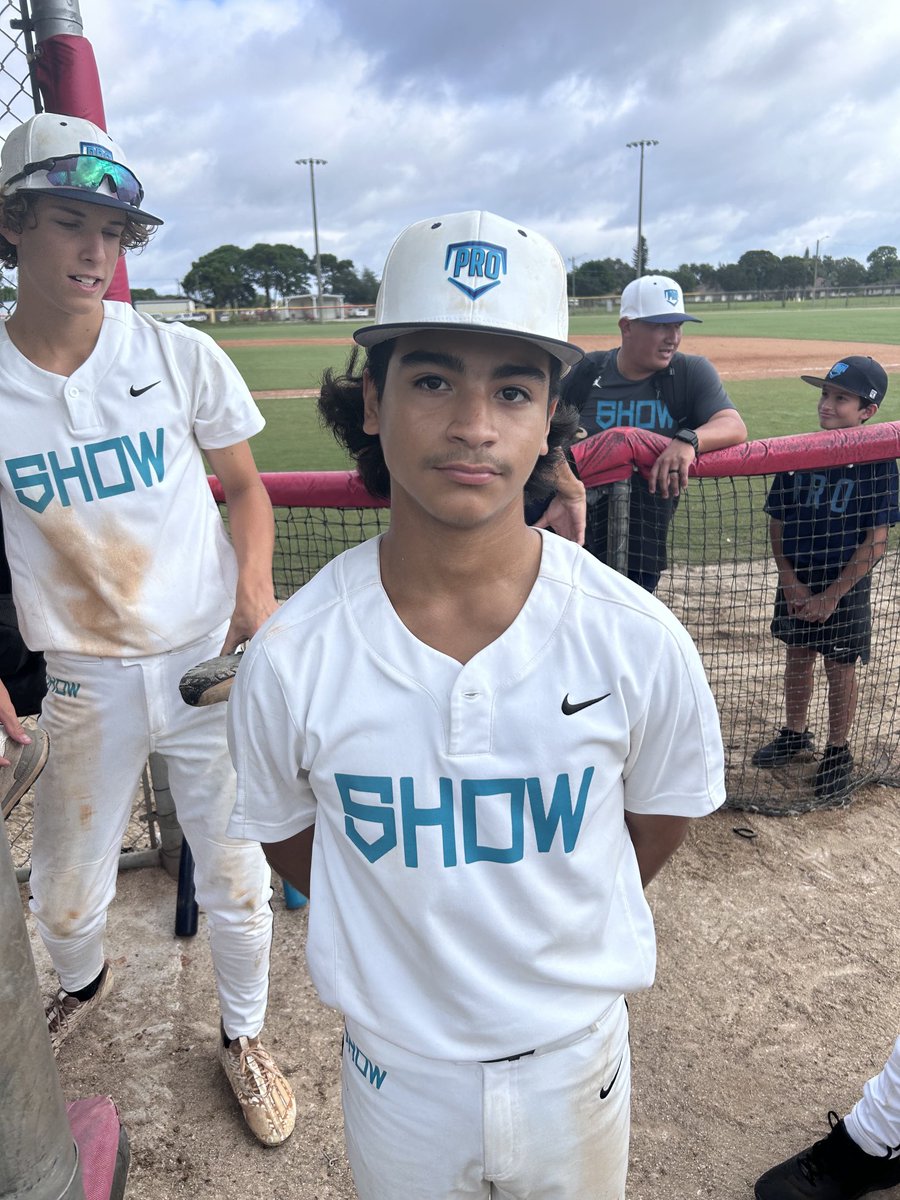 Luis Valetin-Ramos 
⁦<a href="/Bayareaprobb/">Bay Area Pro Baseball</a>⁩ SHOW Scout Team 

POG
2-3, 1R, 1RBI, 1BB

⁦<a href="/ProspectWire/">Prospect Wire</a>⁩ 
#PWPoG 
#PWBaseball 🍃🏆