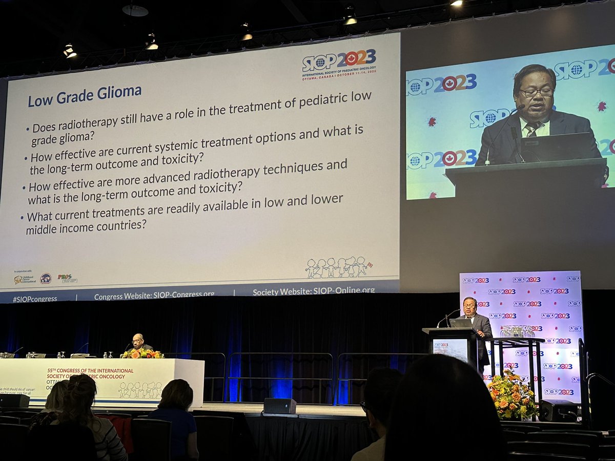 The PROS symposium on “Low Grade Glioma: Is Radiotherapy Necessary?” is answering some of the most emerging questions connected to Low Grade Glioma. Don’t miss it!
#SIOPcongress #ChildhoodCancer