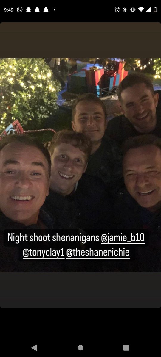 EdgarWatkins7's tweet photo. MAX BOWDEN AND TONY CLAY IN THE INSTAGRAM STORY
THIS IS EVERYTHING ๐๐๐ฅฐ๐ฅฐ๐ญ๐ญ๐ญ
Christmas Night Shoot
Came from Max's Instagram Story
#Ballum #MaxBowden #TonyClay #JamieBorthwick #ShaneRitchie #PerryFenwick #EastEnders https://t.co/Sql5q2Ulgz
