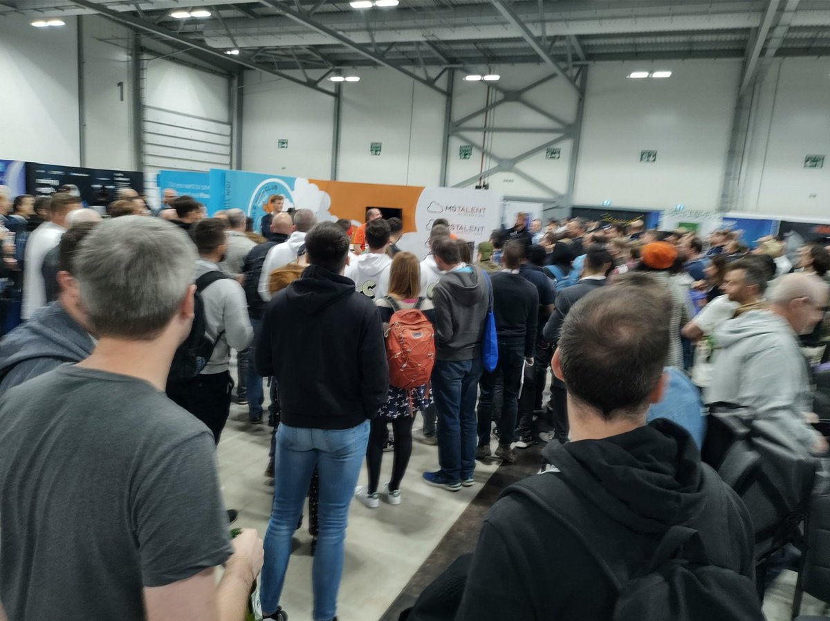 aldershotchris's tweet image. Nope, that&apos;s not a queue for the bar at #SCS2023, it&apos;s a LEGO Millennium Falcon giveaway!!