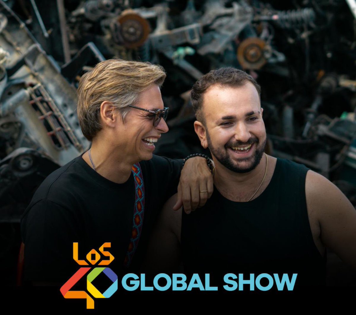 Este domingo en #40GlobalShow421 escucharemos en España y Latinoamérica a @carlosbaute y @zz0ilo con COCO 🥥 🎶✨@40GlobalShow