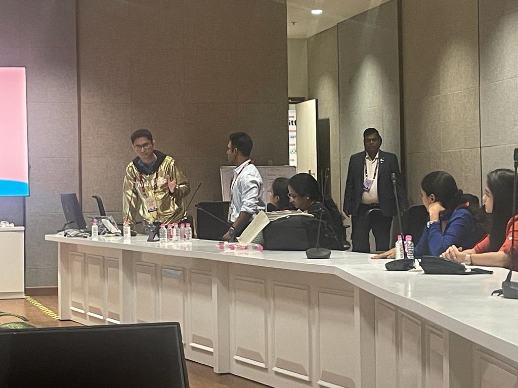 sagarjaipareek's tweet photo. Today gave session on @salesforce Integration patterns in #WITDreamin23 at RIC, Jaipur . Had great experience while interacting with vibrant Jaipur #salesforce #trailblazercommunity https://t.co/HYlQfS8u6X