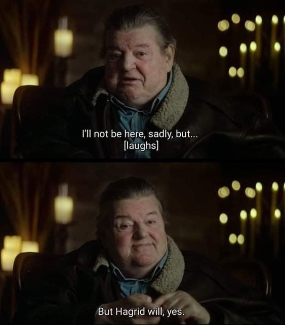 There's no Hogwarts without you, Hagrid!

#RobbieColtrane died last year on 14 October.

#HarryPotter #Hogwarts #Hagrid #friendship #AlwaysWasAlwaysWillBe