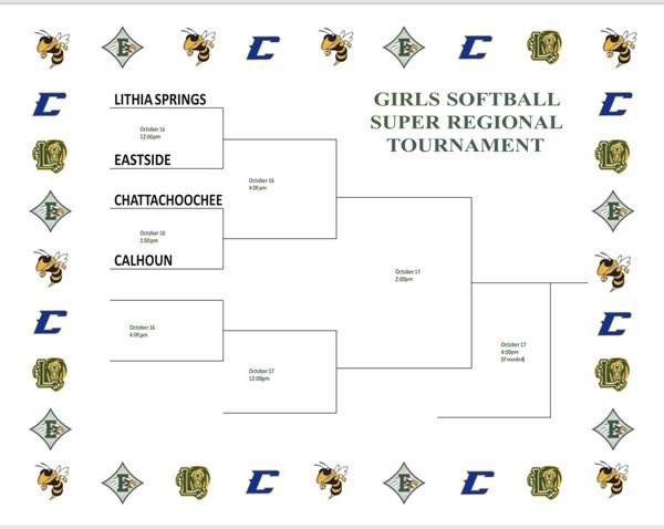 EMWilkey's tweet photo. State Playoffs Time !! Me and my team will be traveling to Eastside High School on Monday to compete for the chance to go back to Columbus !! 
❤️🐝🥎 https://t.co/a3cD6aMyPI