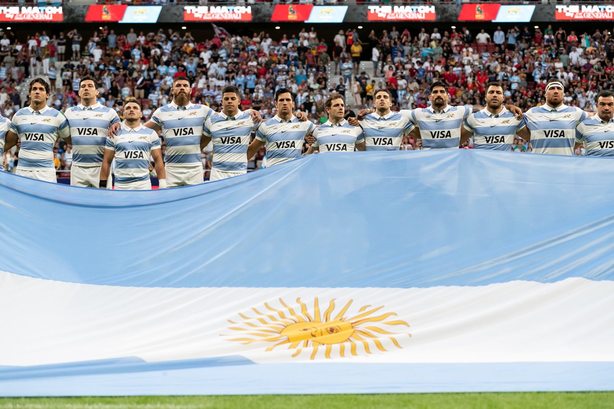 Ahora si que si...¡Vamos @lospumas ! Un pasito más 🇦🇷 #RWC2023