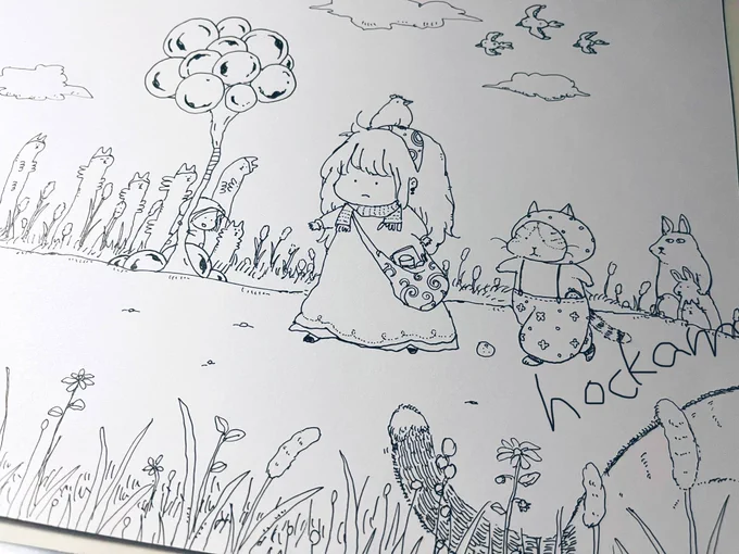 原画でてきた   #illustration 