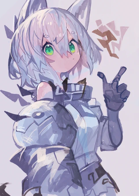 しろけもめたる